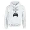 Felpa con scritto "Premi X per continuare la giornata" e un joystick dell'XBox.