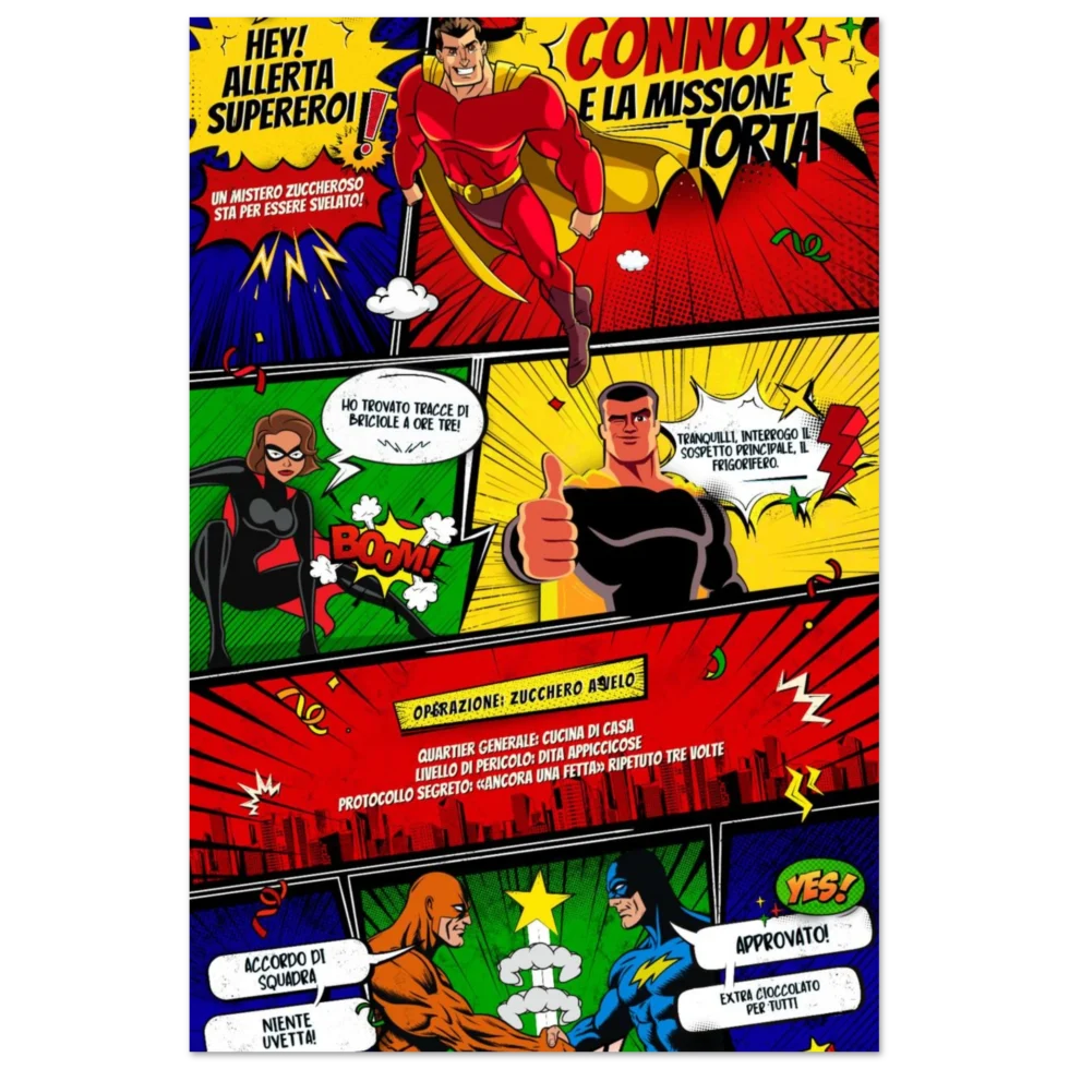 Storia fumetto Connor